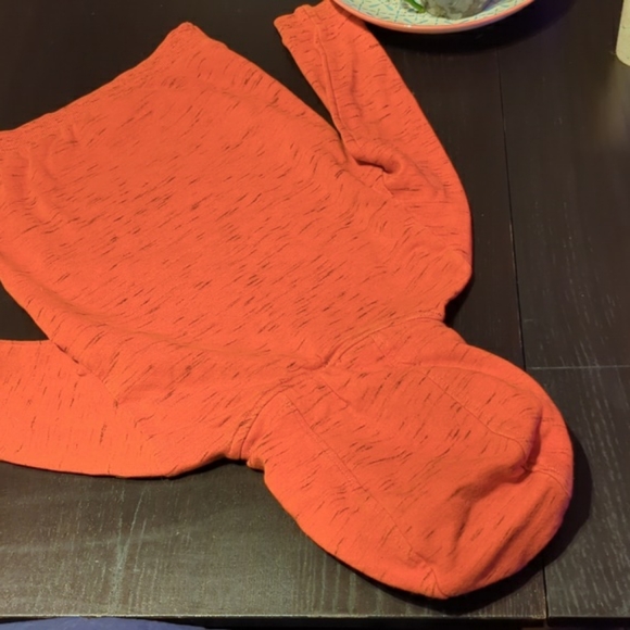 "Cool like Dad" Hoodie 4-5 years, fun jumper, burnt orange - Picture 8 of 12